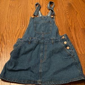 Forever 21 denim overall dress
